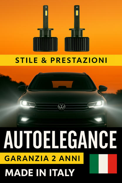 ⭐KIT LED D3S 6000K ANABBAGLIANTI PER VW PASSAT B7 – LUCE BIANCA POTENTE⭐