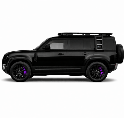 🔥COPRI PINZE FRENO IN ALLUMINIO VIOLA PER LAND ROVER DEFENDER 2020-2025🔥