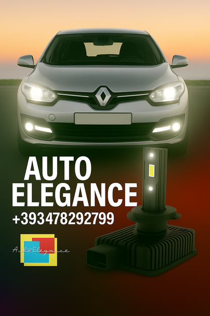 COPPIA LAMPADE D2S LED DA XENON A LED PER   RENAULT  Megane II