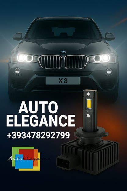 💕COPPIA LAMPADE D1S LED DA XENON A LED PER  BMW X3 F25 💕