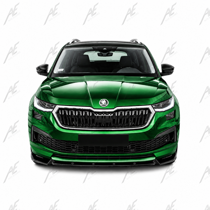💕SPLITTER  Skoda Kodiaq Mk1 FL 2021+  NERO  LUCIDO 💕