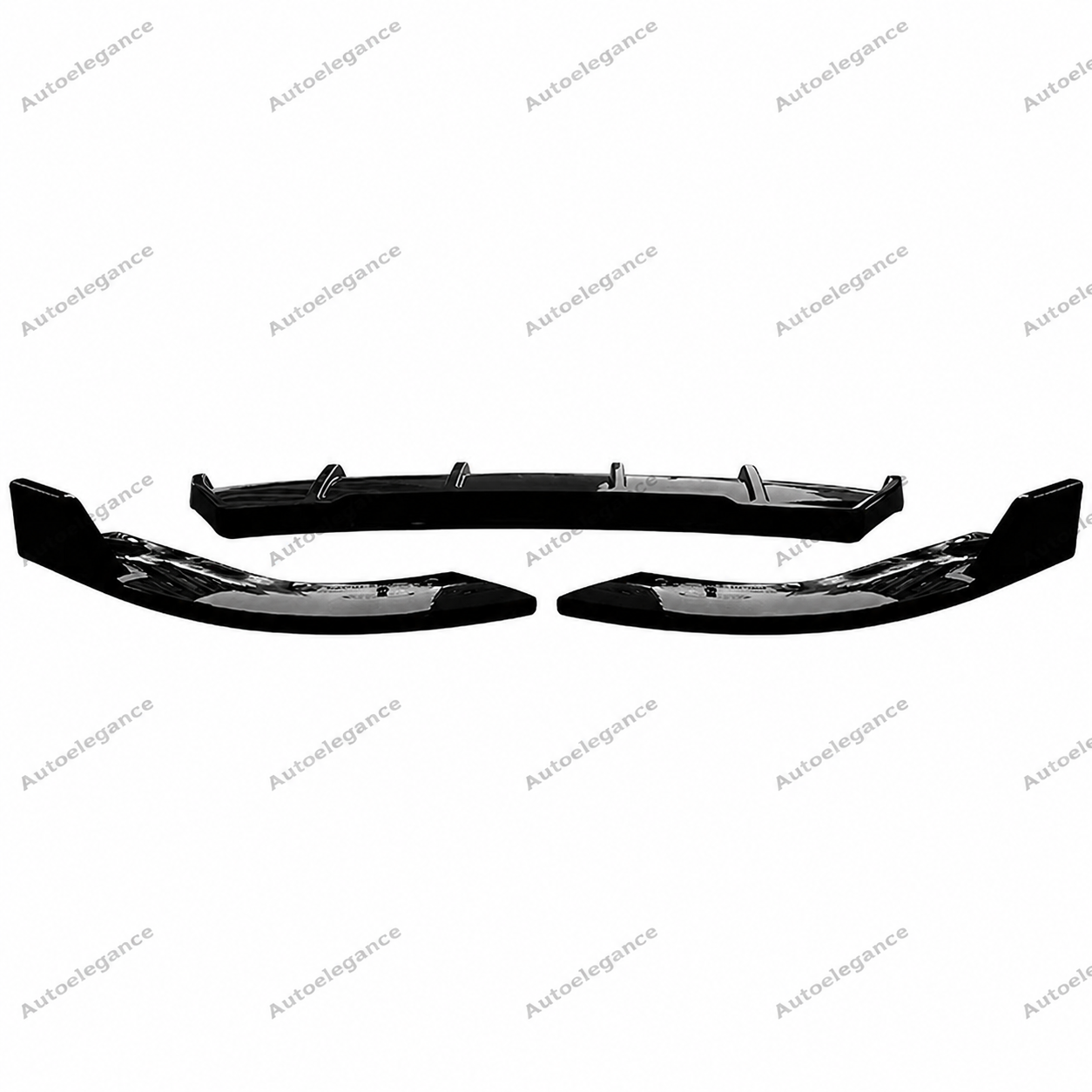 🔥ART.9924 DIFFUSORE POSTERIORE PER AUDI Q7 S LINE 2020+ NERO LUCIDO🔥