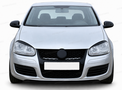 💫ART.10131 COVER COPRI FARI "EVIL EYE" NERO LUCIDO - VW Golf 5 2003–2008💫
