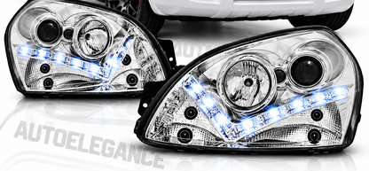 ART.11136 FARI ANTERIORI ADATTO PER HYUNDAI TUCSON 07.04-10