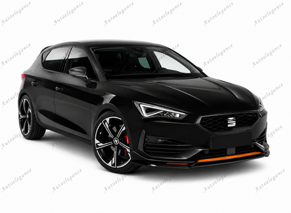 🔥ART.0152 MINIGONNE LATERALI SEAT LEON KL 2019+ LOOK CUPRA FR ABS PLASTIC🔥