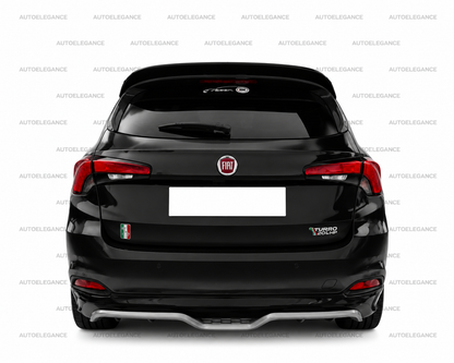 💫ART.1140 SPOILER TETTO LOOK SPORTIVO PER FIAT TIPO 2015+ (GREZZO)💫