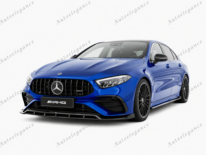 🔥ART.2107 SPLITTER PER MERCEDES CLASSE A W177 2024+ NERO LUCIDO (4 PEZZI)🔥
