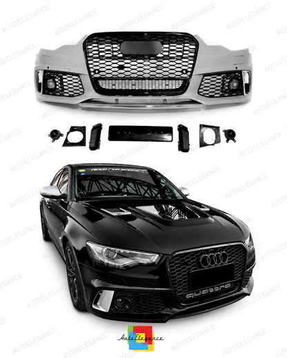 👉Paraurti anteriore stile RS6 per Audi A6 (C7) (2011-2014) Berlina Avant👈