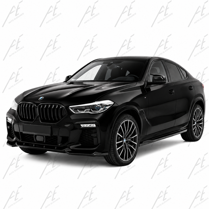 💕ART.10002   Splitter  BMW G06 2020+  A Plus M Pack nero lucido 💕