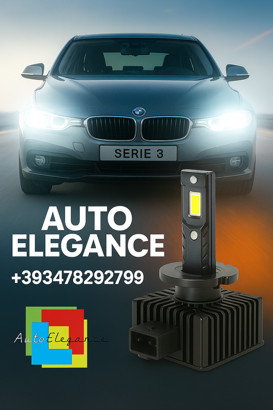 💕COPPIA LAMPADE D1S LED DA XENON A LED PER  BMW SERIE 3 E90 E91  6000K BIANCO💕