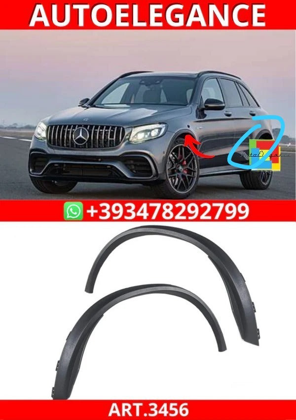 ART.3456 MB253011 Set passaruota posteriori larghi per Mercedes GLC X253 C253 15-23