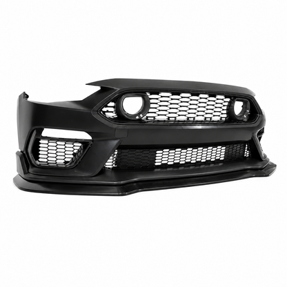 💕PARAURTI ANTERIORE FORD MUSTANG 18-23 LOOK MACH 1 + GRIGLIA LUCE LED💕