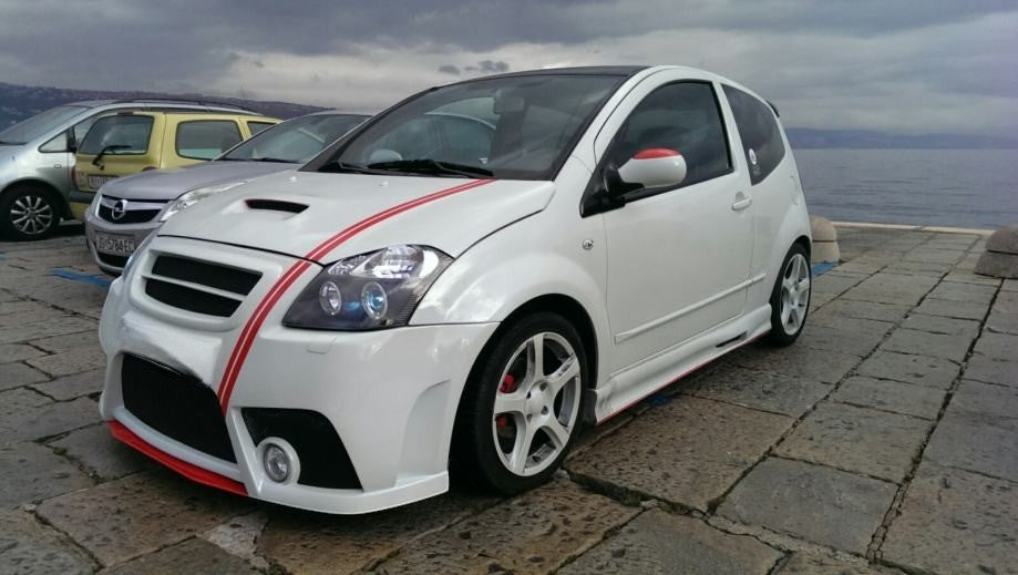 ⭐KIT 4 DISTANZIALI 16+20mm NERO ADATTO PER CITROEN C2 I (JM) dal 2003 al 2017⭐