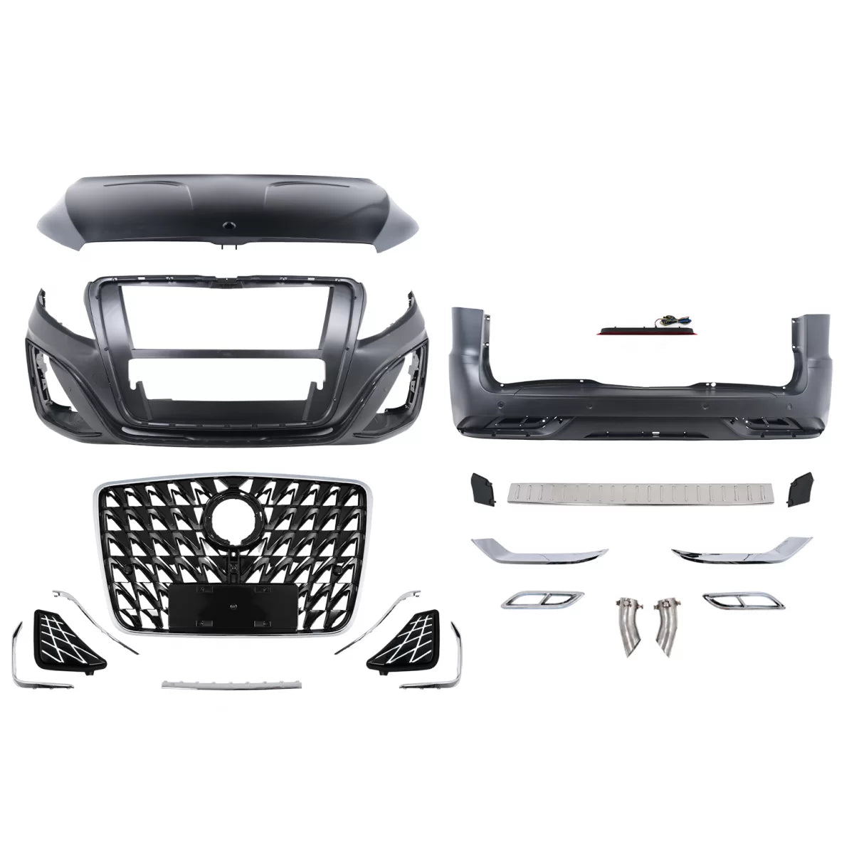 💕ART.10581 BODYKIT ADATTO PER Mercedes V-Class W447 Vito W448 (2014-)💕