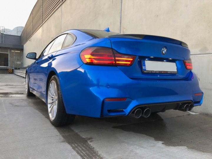 💫ART.7706 Paraurti Posteriore M4 STYLE per BMW Serie 4 F32/F33 2013+💫