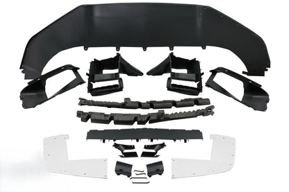 🔥KIT COMPLETO BODY KIT ADATTO PER PORSCHE CAYENNE 9YA(2018-IN POI) LOOK TURBO🔥