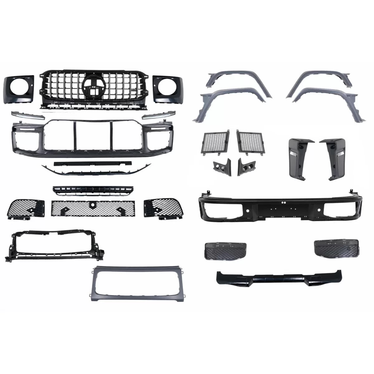 👉ART.10454 BodyKit per Mercedes Classe G W465 G63 B-Look 2024-👈