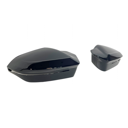 💫ART.3089 CALOTTE SPECCHIO BMW G60 2024+ Look M5 /M60I Nero Lucido💫
