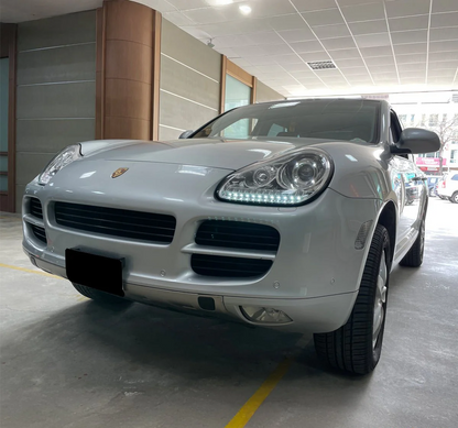 💫ART.4913 FARI ANTERIORI DAYLIGHT CHROME HID PER PORSCHE CAYENNE 2002-2006💫