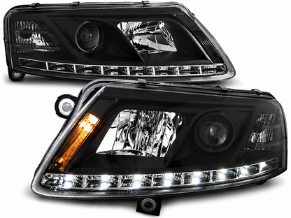 💕ART.10630 FARI ANTERIORI ADATTO  PER AUDI A6 C6 04.04-08💕
