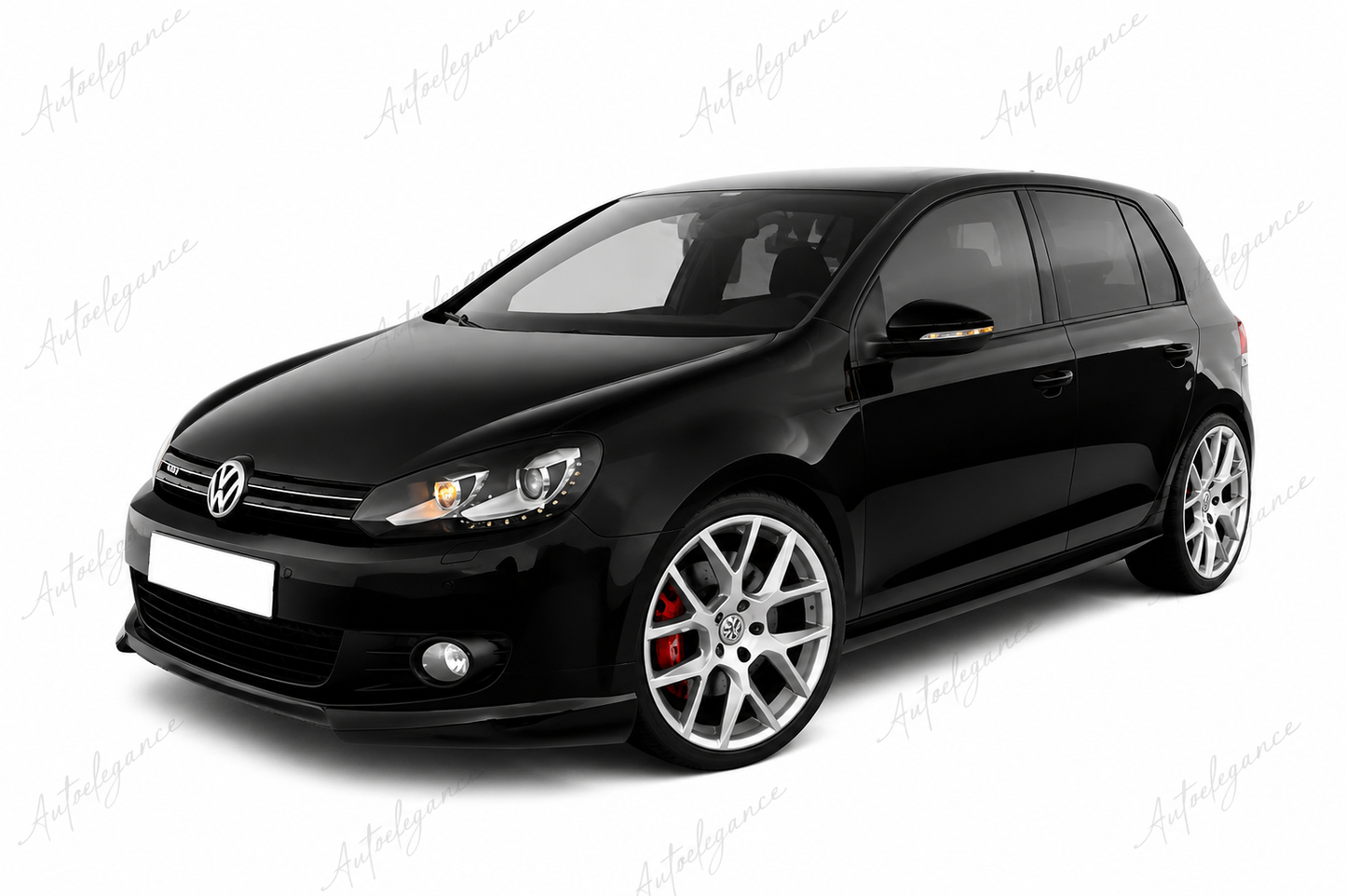 🔥ART.2162 MINIGONNE LATERALI PER VW GOLF 6 VI 08-12 5 PORTE SPOILER LOOK GTI 🔥