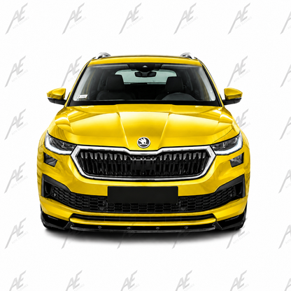 💕SPLITTER  Skoda Kodiaq Mk1 FL 2021+  NERO  LUCIDO 💕