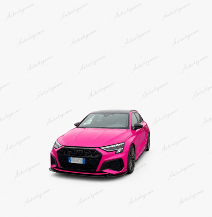 🔥ART.1620 SPLITTER ANTERIORE ADATTO PER AUDI A3 S3 8Y 2020+LOOK SPORTIVO🔥