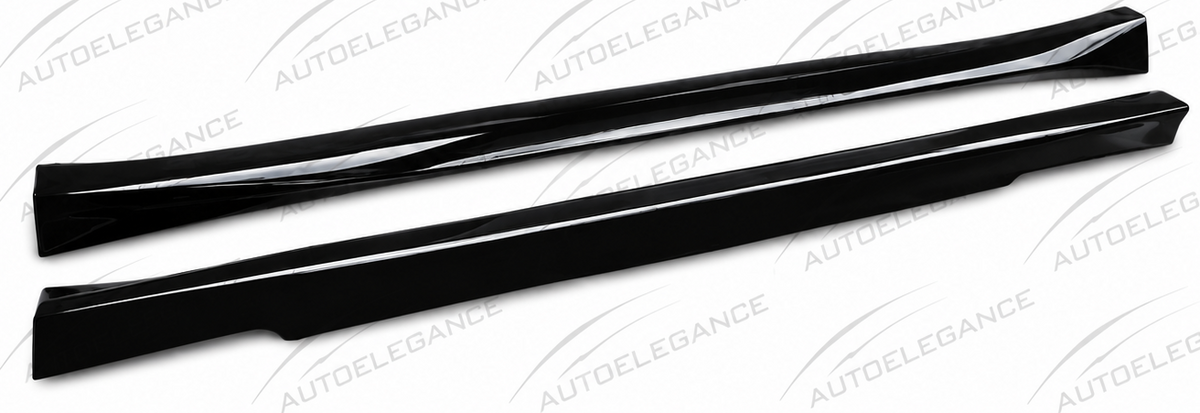 ART.0121 MINIGONNE ADATTO AUDI A3 8V  NERO LUCIDO LOOK SLINE