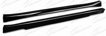 ART.0121 MINIGONNE ADATTO AUDI A3 8V  NERO LUCIDO LOOK SLINE