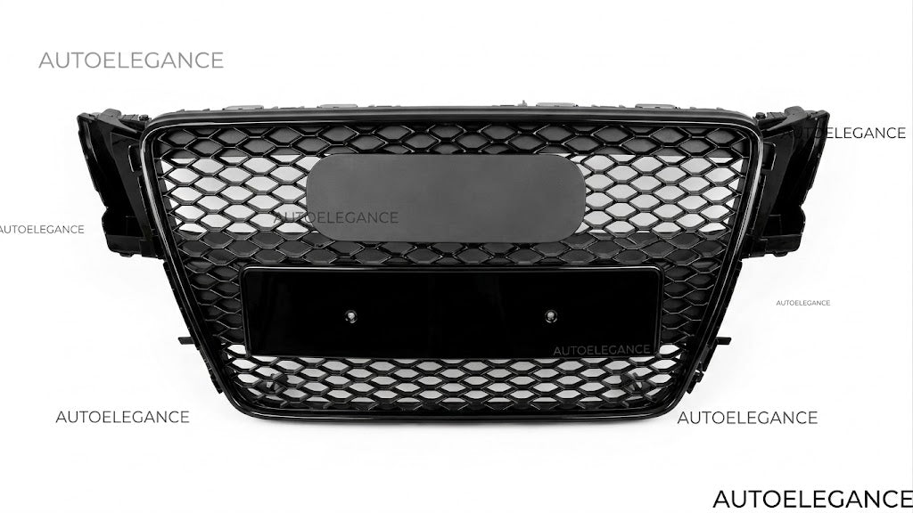 💫ART.0604 GRIGLIA ANTERIORE PER AUDI A5 2007–2011 LOOK RS5 NERO💫