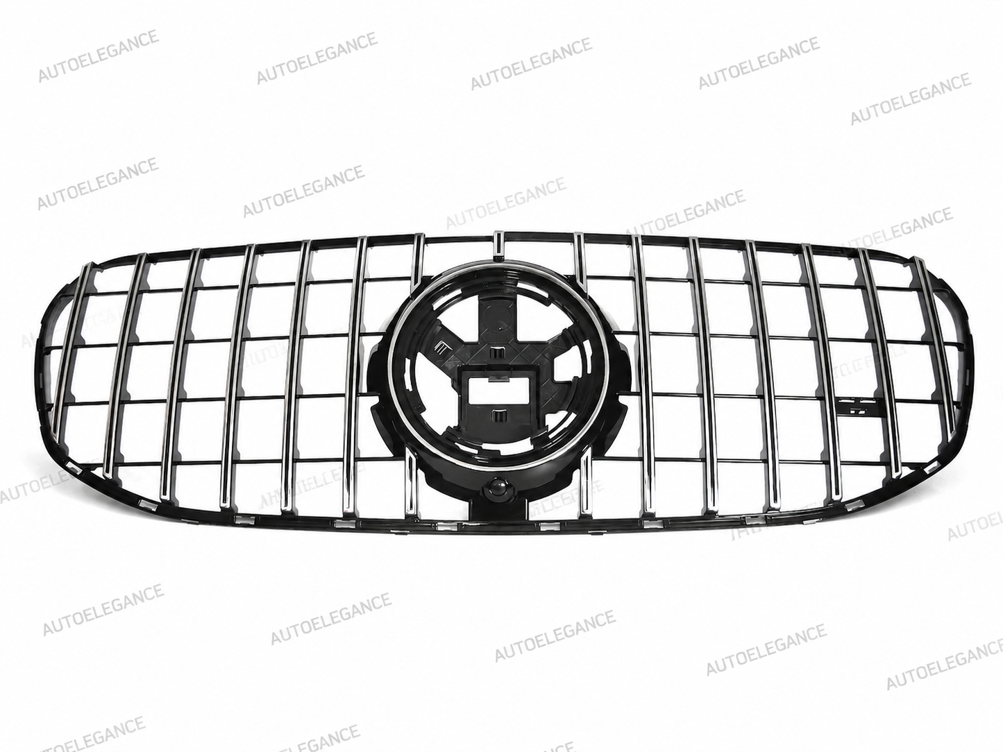 💫ART.9851 GRIGLIA SPORTIVA NERO CROMATA PER MERCEDES GLS X167 19-23💫
