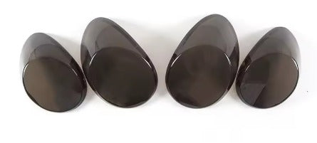 Per Benz Smart 451 Fortwo 2009-2015 ABS Copertura decorativa per fanale posteriore