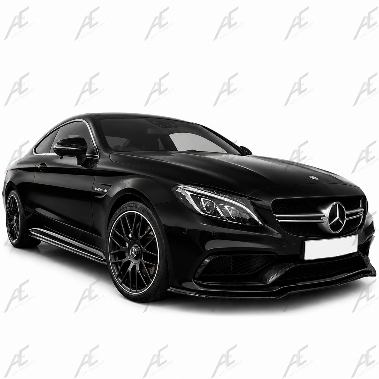 💕SPLITTER  M. Benz C205 2015+  NERO LUCIDO  💕