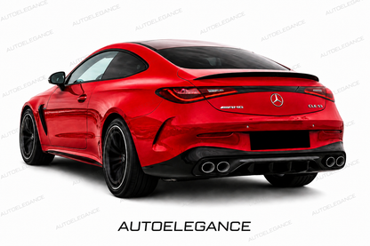 💫ART.9769 DIFFUSORE POSTERIORE STILE CLE53 NERO LUCIDO PER CLE W236 AMG-LINE💫