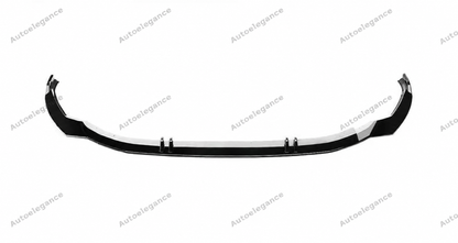 🔥ART.9925 SPLITTER ANTERIORE PER AUDI A3 S3 S LINE 8Y LABBRO NERO LUCIDO 20+🔥