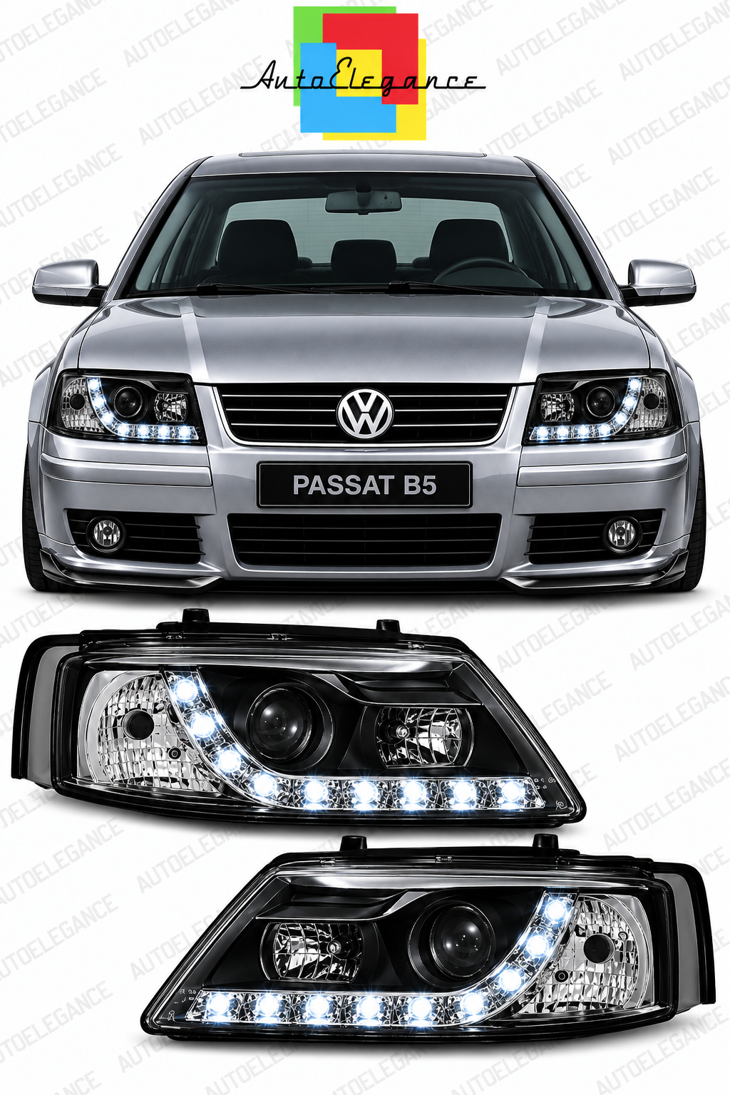 ART.10866   FARI ANTERIORI ADATTO PER VW PASSAT B5 11.96-08.00