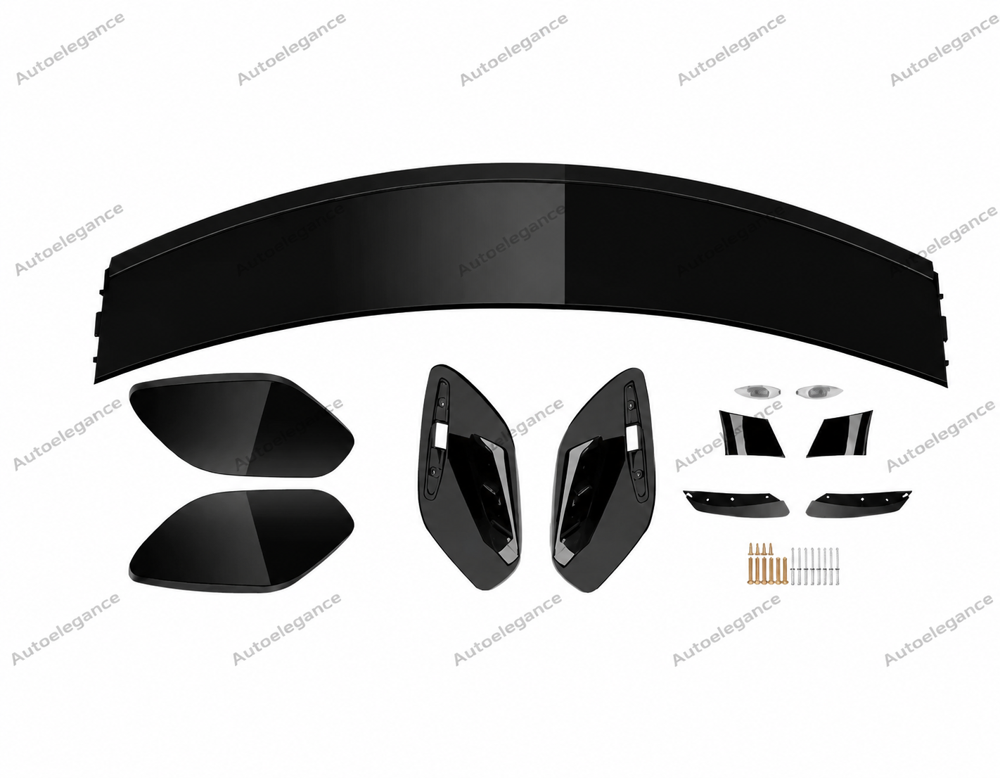 🔥ART.9922 SPOILER IN STILE AMG PER MERCEDES GLA X156 GLA45 13-20 NERO LUCIDO🔥