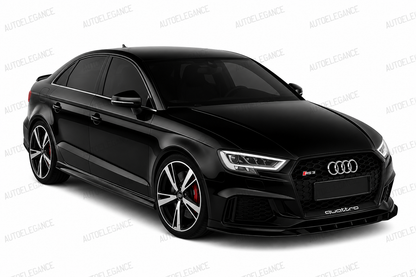 2339⭐Splitter anteriore adatto per Audi RS3 8V Facelift Sportback (2017–2019)⭐