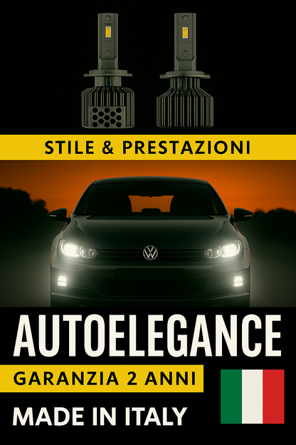 ⭐KIT LED D3S 6000K ANABBAGLIANTI PER VW SCIROCCO – LUCE BIANCA POTENTE⭐