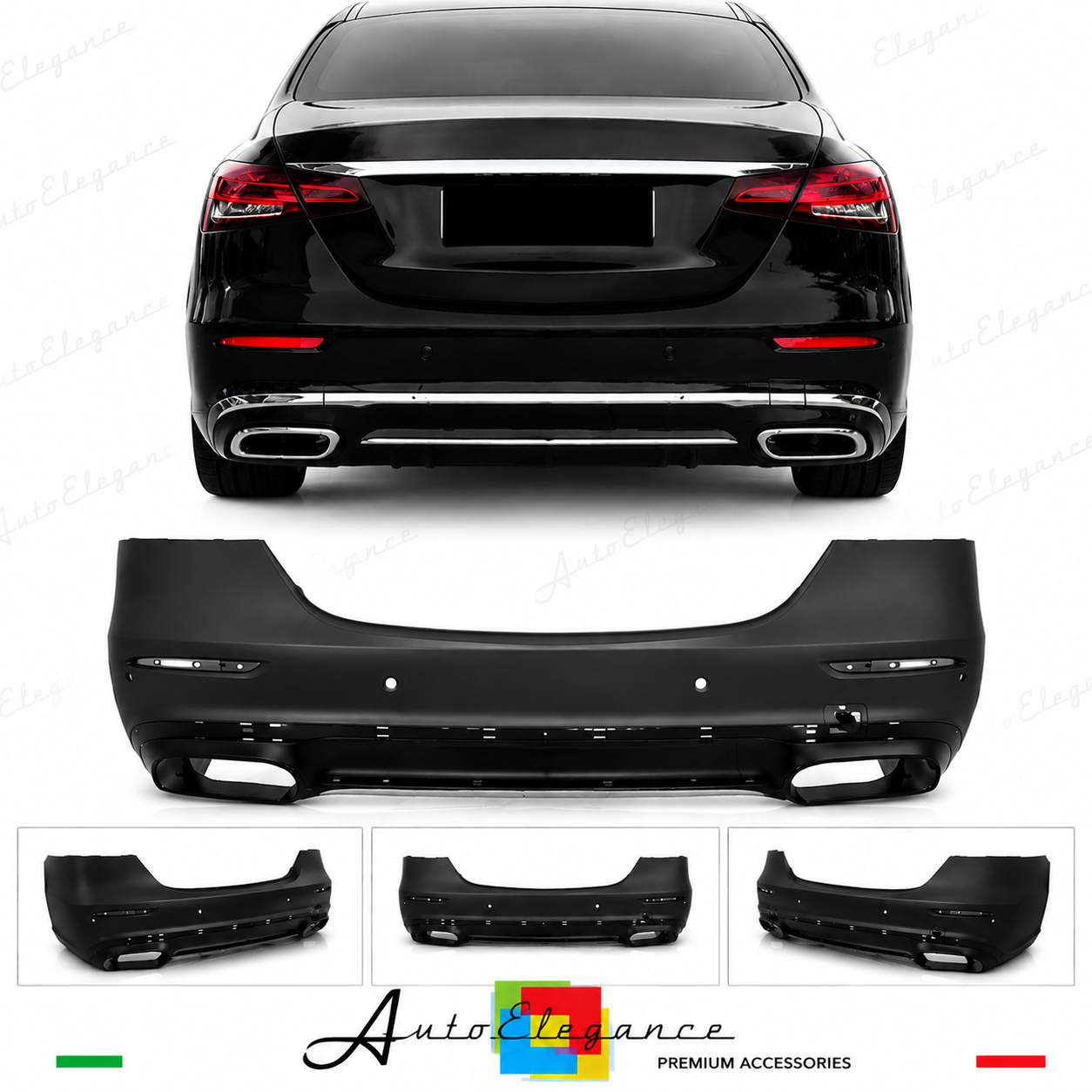 PARAURTI POSTERIORE PER MERCEDES W213 21-23 LOOK MAYBACH