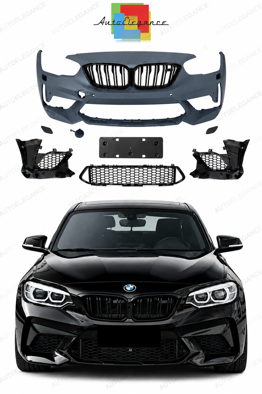 ⭐ SPLITTER SUITABLE FOR AUDI Q8 s-line look R optik⭐ 
