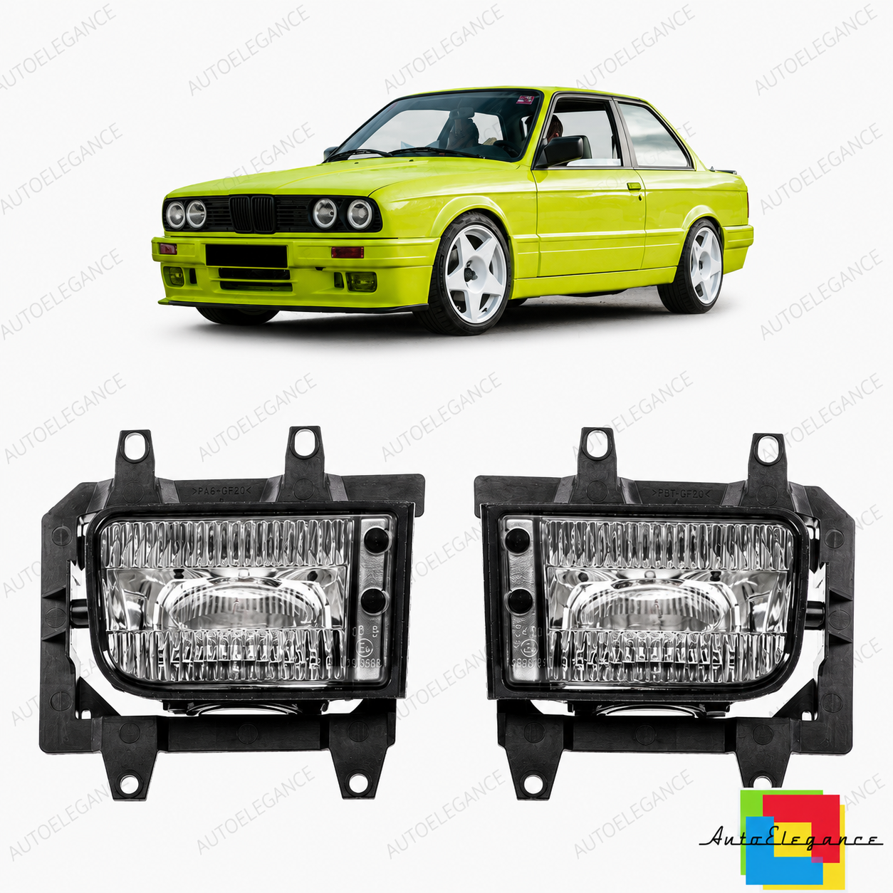 SPLITTER SUITABLE FOR VW GOLF 8 GTI GTD RLINE LOOK GLOSSY BLACK SPORTY DESIGN 
