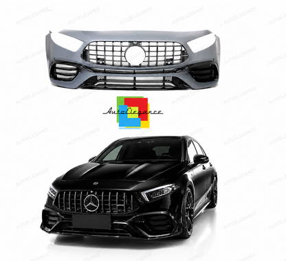 👉Paraurti anteriore A45 AMG Look per Mercedes Classe A (W177) 2018+👈