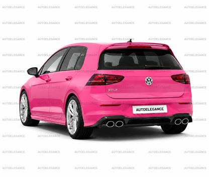💫ART.9829 Sotto Minigonne Nero Lucido per Golf 7 2012-2020💫
