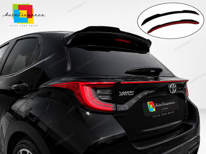 👉Prolunga Tappo Spoiler Tetto ABS Nero Lucido per Toyota Yaris Mk4 (2020-)👈