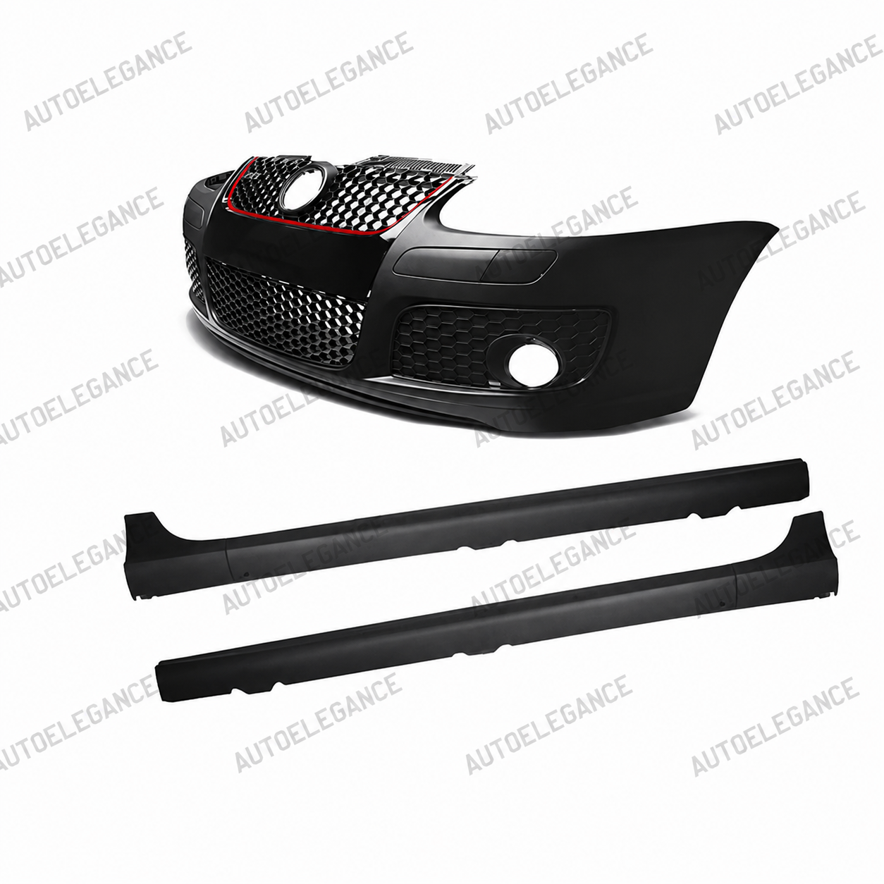 💫ART.10224 BODYKIT (PARAURTI + MINIGONNE) PER VW GOLF 5 LOOK GTI💫