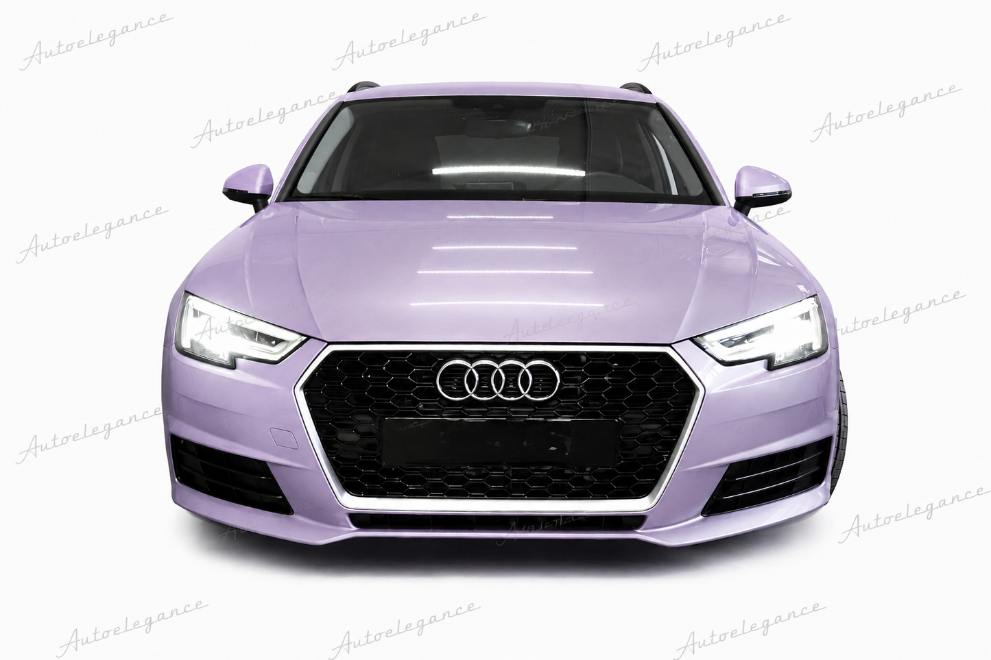 🔥ART.0602 GRIGLIA ADATTO PER AUDI  A4 B9 2015-2019 LOOK RS4 BORDO SATINATO🔥