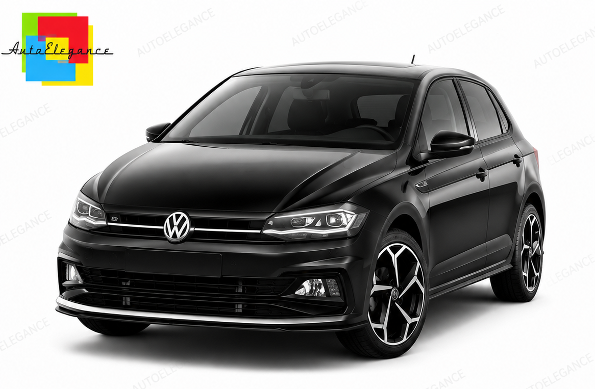 💕PARAURTI ANTERIORE VOLKSWAGEN VW POLO 17-21 LOOK R LINE💕