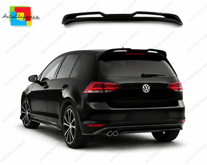 👉Spoiler Tetto Posteriore per VW Golf MK7 GTI / R / R-Line PU Grezzo👈