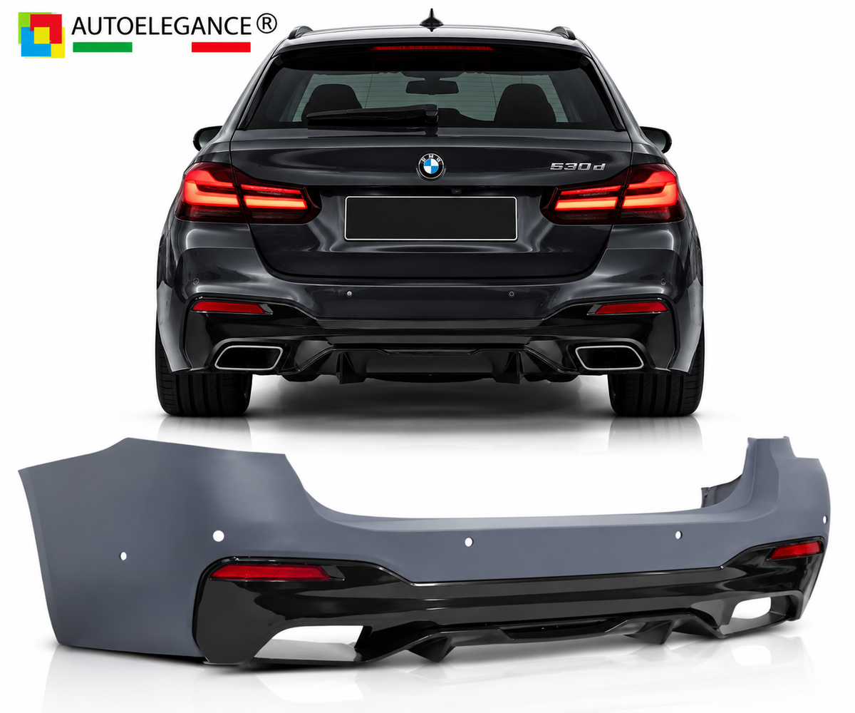 PARAURTI POSTERIORE PERFORMANCE PDC ADATTO PER BMW G31 LCI 20 LOOK M